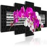 Artgeist Wandbild - Modest orchids