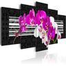 Artgeist Wandbild - Modest orchids