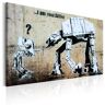 Artgeist Wandbild - I Am Your Father by Banksy