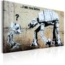 Artgeist Wandbild - I Am Your Father by Banksy