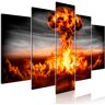 Artgeist Wandbild - Explosion (5 Parts) Wide