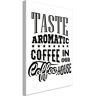 Artgeist Wandbild - Taste Aromatic Coffee in Our Coffee House (1 Part) Vertical