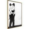 Artgeist Poster - Banksy: Kissing Coppers II