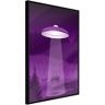 Artgeist Poster - Flying Saucer