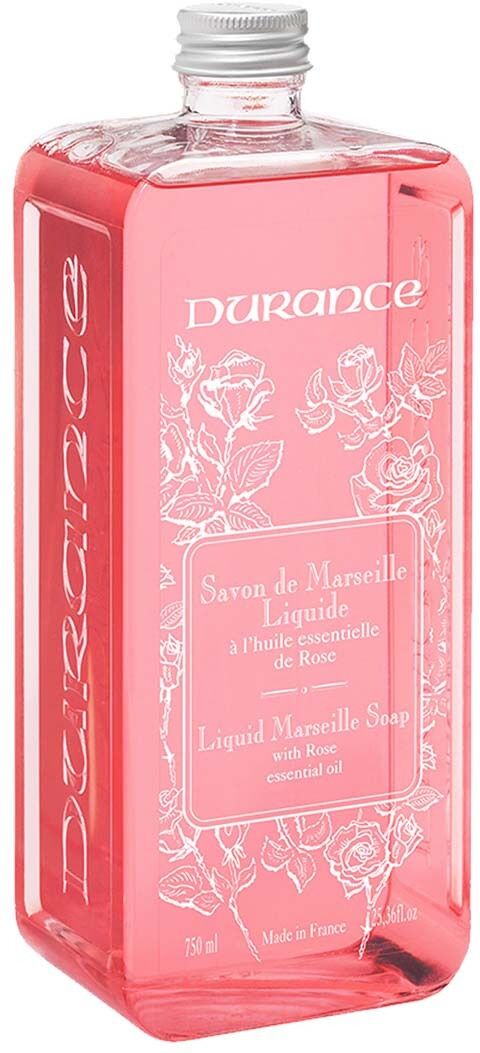 Durance Marseiller Flüssigseife ätherisches Rosenöl Durance Marseiller Flüssigseife ätherisches Rosenöl