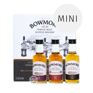Bowmore Distillers Collection Miniaturenset (40 % Vol. & 43 % Vol., 0,15 Liter)