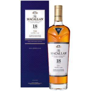 The Macallan Distillery Macallan 18 Jahre Double Cask Single Malt Whisky (43 % vol, 0,7 Liter)