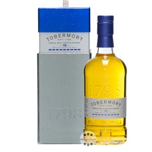 Tobermory Distillery Tobermory 18 Single Malt Whisky (46,3 % Vol., 0,7 Liter)