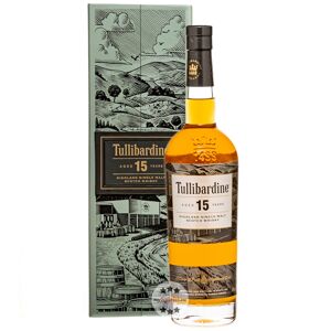 Tullibardine 15 Jahre Highland Single Malt Whisky (43 % Vol., 0,7 Liter)