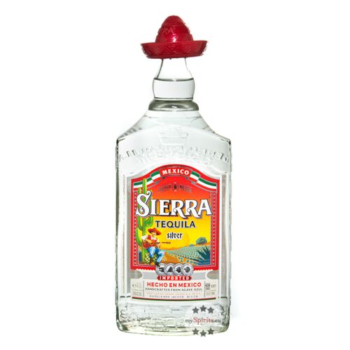 Distilerias Sierra Unidas Sierra Tequila Silver 0,7l (38 % Vol., 0,7 Liter)