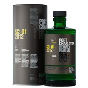 Bruichladdich Distillery Port Charlotte SC:01 2012 Single Malt Whisky (55,2 % Vol., 0,7 Liter)