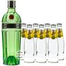 Tanqueray No. 10 Gin & Schweppes Indian Tonic Set (47,3 % vol., 2,1 Liter)