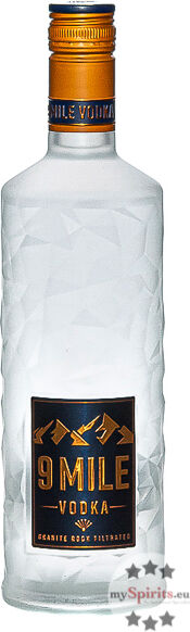 Granite Rock Distillery 9 Mile Vodka 0,7l (37,5 % Vol., 0,7 Liter)