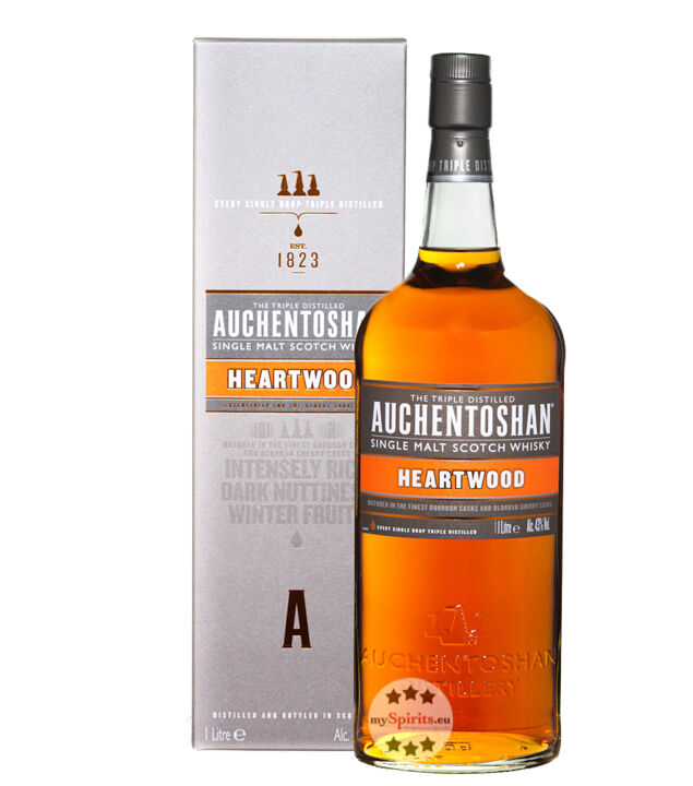 Auchentoshan Distillery Auchentoshan Heartwood Whisky (43 % Vol., 1,0 Liter)