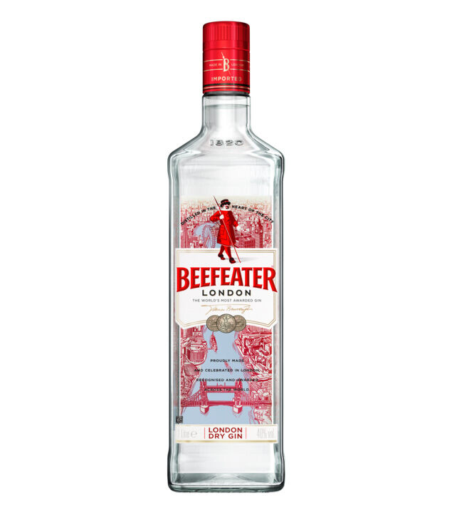 Beefeater London Dry Gin  (40 % vol., 1,0 Liter)