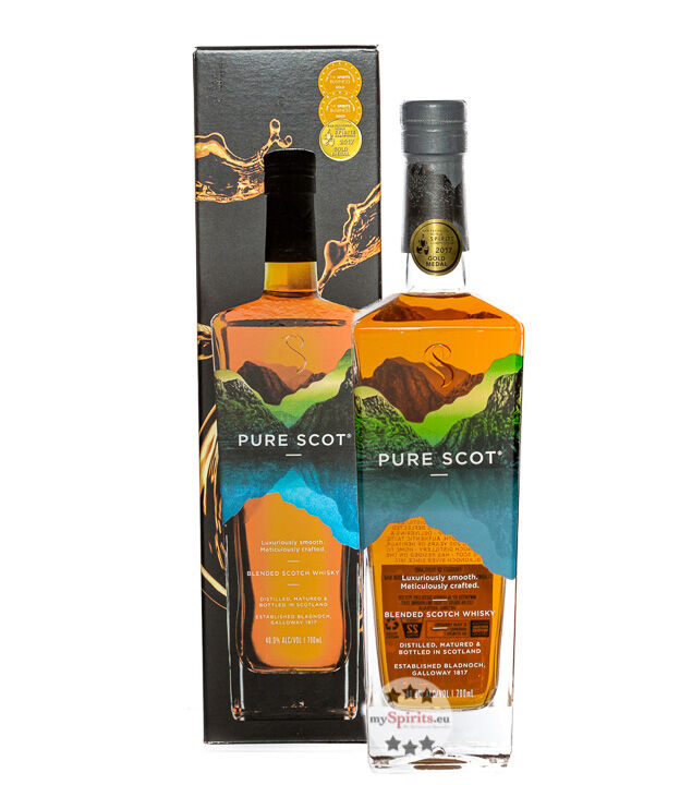 Bladnoch Distillery Bladnoch Pure Scot Blended Scotch Whisky (40 % Vol., 0,7 Liter)