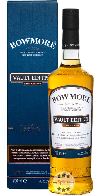 Bowmore Vault Edition Atlantic Sea Salt Islay Whisky (51,5 % Vol., 0,7 Liter)