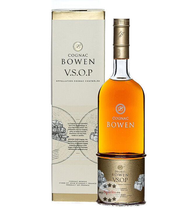 Cognac Bowen VSOP (40 % Vol., 0,7 Liter)