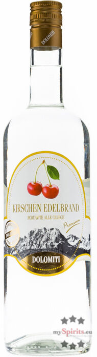 Dolomiti Alpenfeinkost Dolomiti Kirschen Edelbrand Premium (40% Vol., 1,0 Liter)