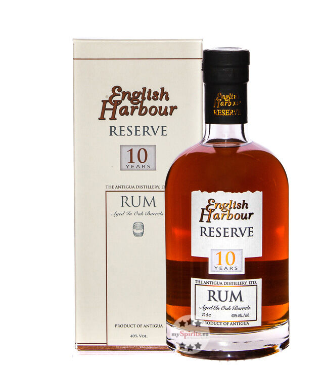 Antigua Distillery English Harbour Reserve 10 Jahre Rum (40 % Vol., 0,7 Liter)