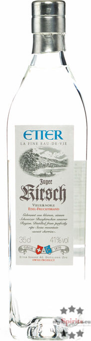 Etter Zuger Kirsch vieux et noble  (41 % vol., 0,35 Liter)