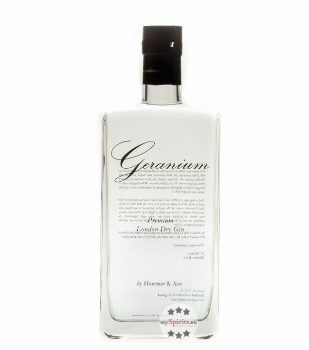 Hammer & Son Geranium Premium London Dry Gin (44 % vol., 0,7 Liter)