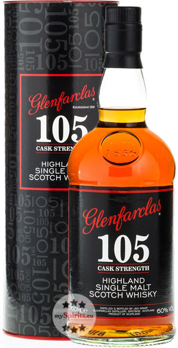 Glenfarclas 105 Cask Strength Whisky (60 % vol., 0,7 Liter)