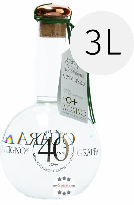 Nonino Distillatori Nonino Grappa Cru Monovitigno Verduzzo (45 % vol., 3,0 Liter)