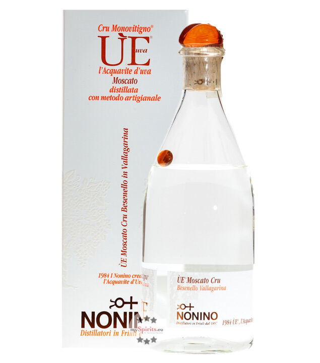Nonino Distillatori Nonino ÙE Cru Moscato Traubenbrand (43 % vol., 0,5 Liter)