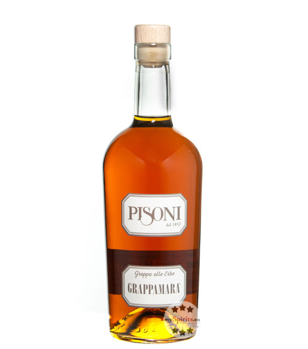Distilleria F.lli Pisoni Pisoni Grappamara - Kräuter-Grappa (40 % Vol., 0,7 Liter)