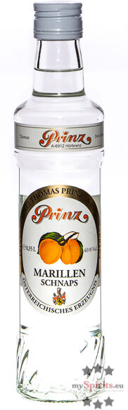 Fein Prinz Marillen-Schnaps  (40 % Vol., 0,35 Liter)