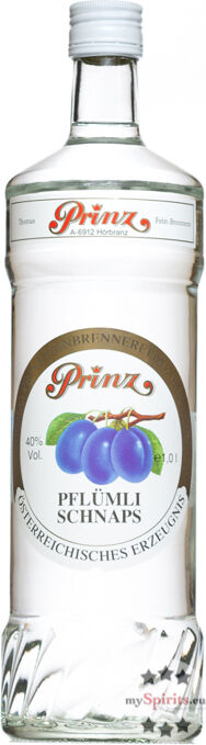 Fein Prinz Pflümli-Schnaps (40% Vol., 1,0 Liter) Fein Prinz Pflümli-Schnaps (40% Vol., 1,0 Liter)