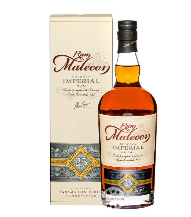 Rum Malecon Reserva Imperial 25 Jahre (40 % vol., 0,7 Liter)