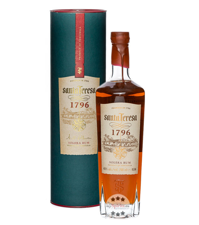 Santa Teresa 1796 Solera Rum (40 % Vol., 0,7 Liter)
