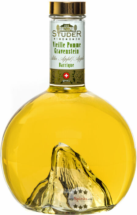 Distillerie Studer & Co Studer Vieille Pomme Barrique - Alter Apfel (40 % vol., 0,7 Liter)