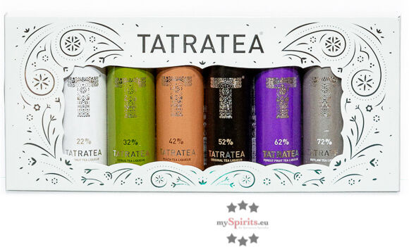 Tatratea Geschenkset (22-72 % Vol., 0,24 Liter) Tatratea Geschenkset (22-72 % Vol., 0,24 Liter)