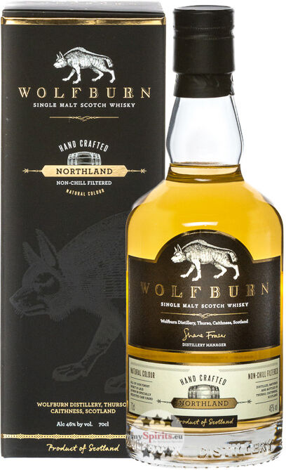 Wolfburn Distillery Wolfburn Northland Single Malt Scotch Whisky (46 % Vol., 0,7 Liter)