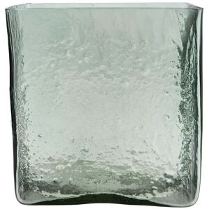 House Doctor - Square Vase, H 18 cm, hellblau