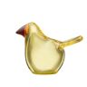 Iittala - Birds by Toikka, Flycatcher, zitrone / kupfer