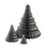 Broste Copenhagen - Paper Christmas Tree Dekoration, thyme (3er-Set)