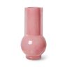HKliving - Glas Vase, pink milky