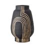 Bloomingville - Gunilla Deko-Vase, H 29 cm, gold