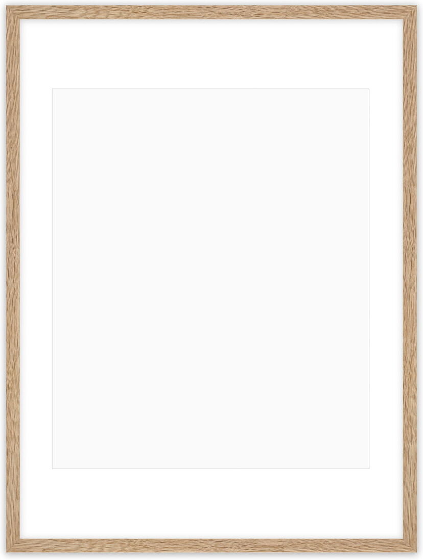 Connox Collection - Posterrahmen 50 x 70 cm, Eiche geweißt Connox Collection - Posterrahmen 50 x 70 cm, Eiche geweißt