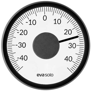 Eva Solo - Außenthermometer (Mechanisch), Ø 11 cm, schwarz (für die Fensterscheibe)