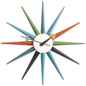 Vitra - Sunburst Clock, mehrfarbig