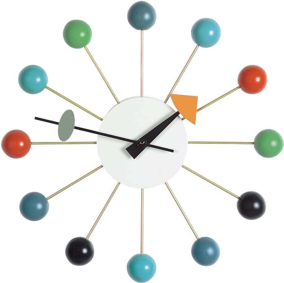 Vitra - Ball Clock, mehrfarbig Vitra - Ball Clock, mehrfarbig