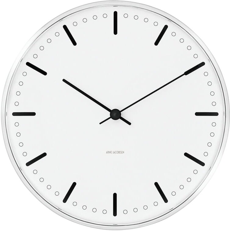 Rosendahl - AJ City Hall Wanduhr, Ø 16 cm Rosendahl - AJ City Hall Wanduhr, Ø 16 cm