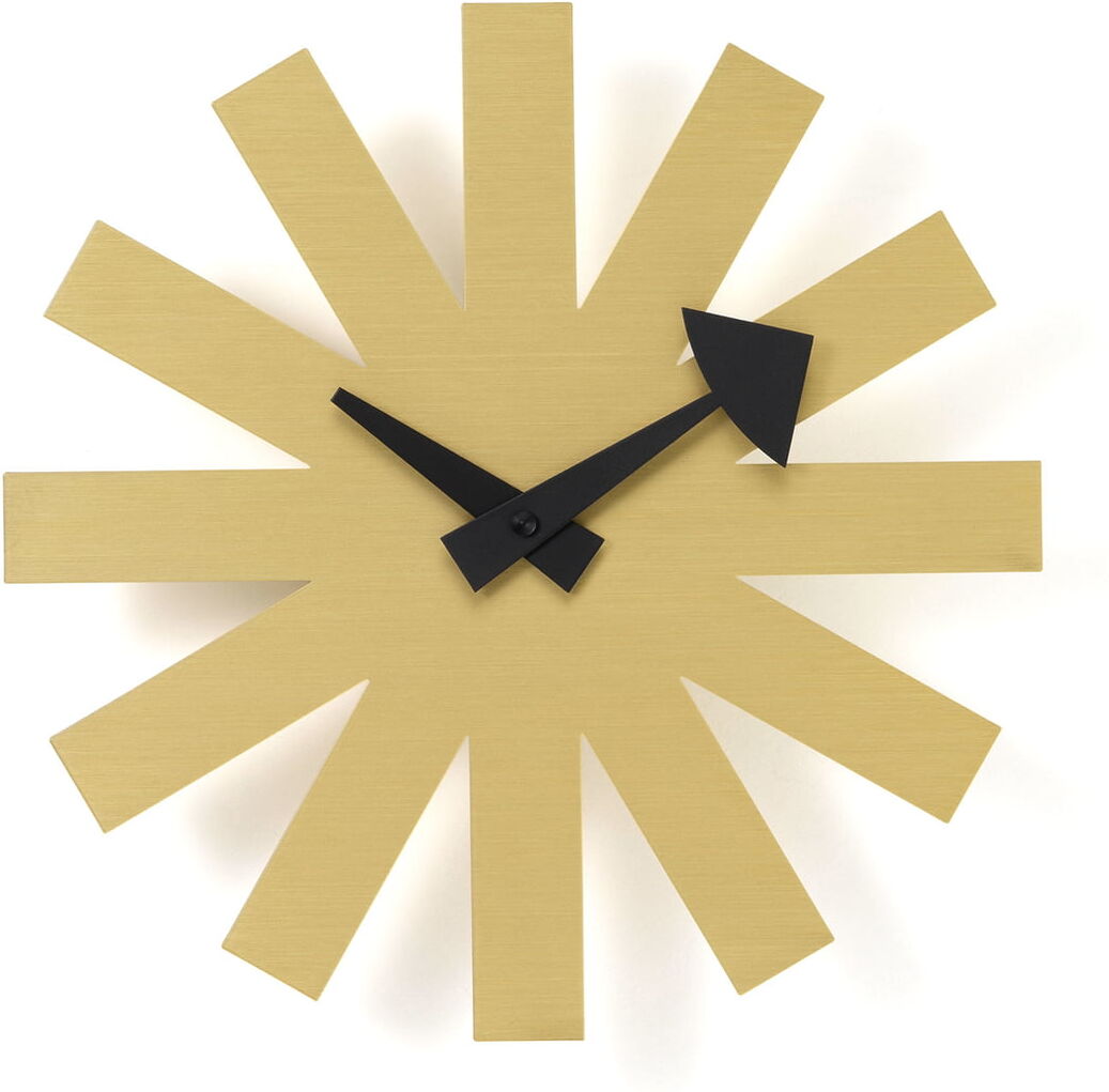 Vitra - Asterisk Clock, Messing