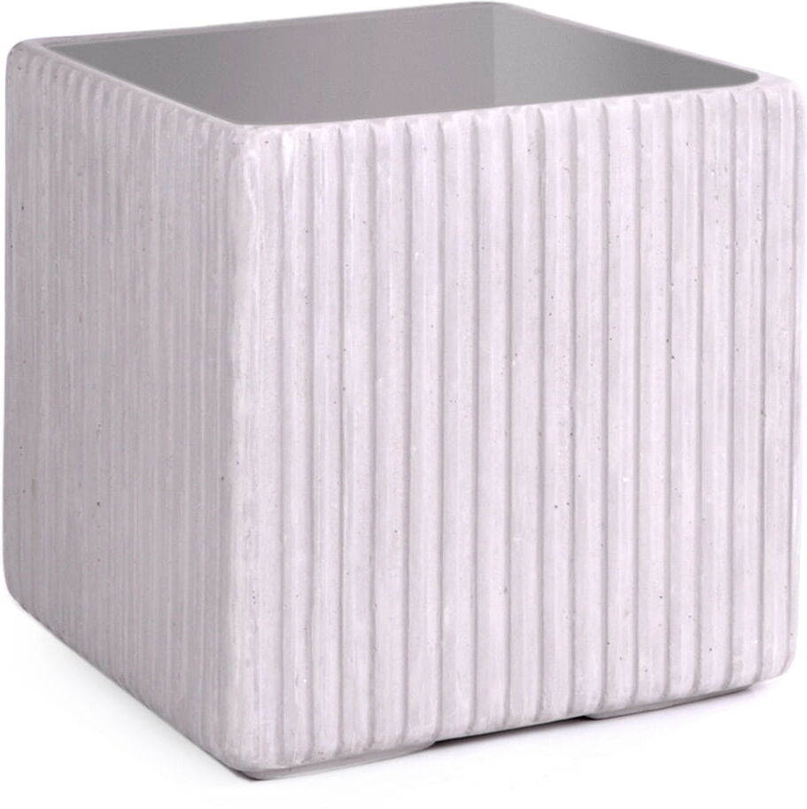 XLBoom - Mon Square Blumentopf M, grau XLBoom - Mon Square Blumentopf M, grau