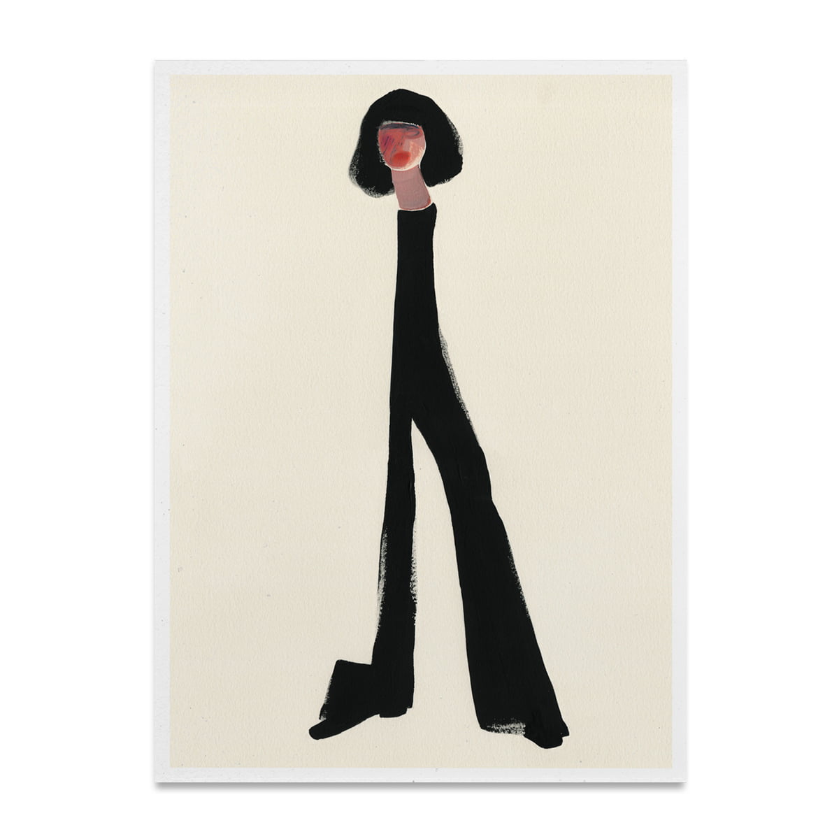 Paper Collective - Black Pants Poster, 50 x 70 cm